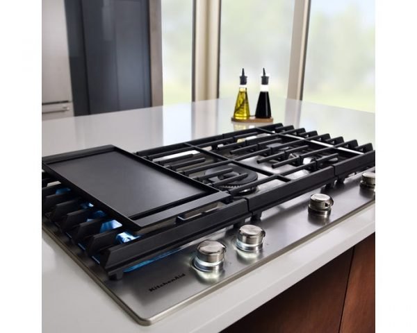 CUBIERTA A GAS EN ACERO 5 PUESTOS – Appliancecenter