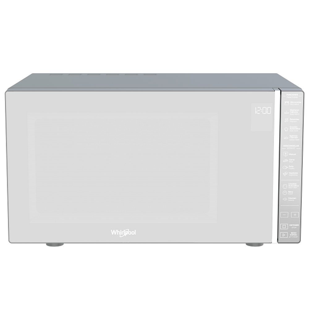 Microondas Whirlpool de mesa 30lts-Silver Acabado Espejo | WM1811D –  Appliancecenter