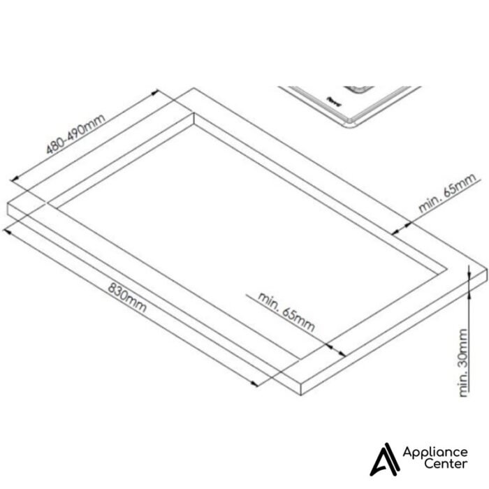Cubierta a Gas 86 cm Airon PFS950X - Imagen 5