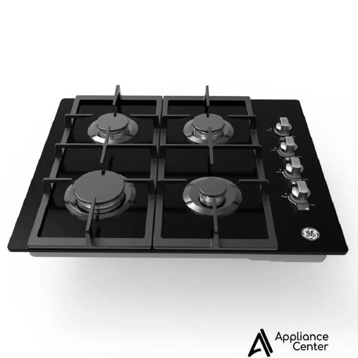 Estufa gas vidrio negro GE | CGG6020V1 - Imagen 2