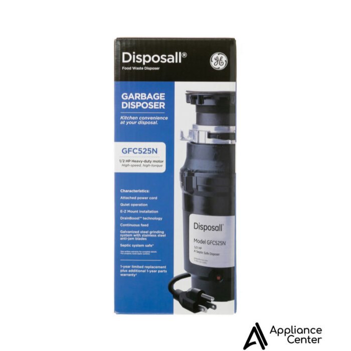 Triturador de Basura GE DISPOSALL GFC525N | 1/2 HP - Imagen 2