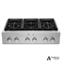 Cubierta Profesional Gas 36" KitchenAid KCGC506JSS