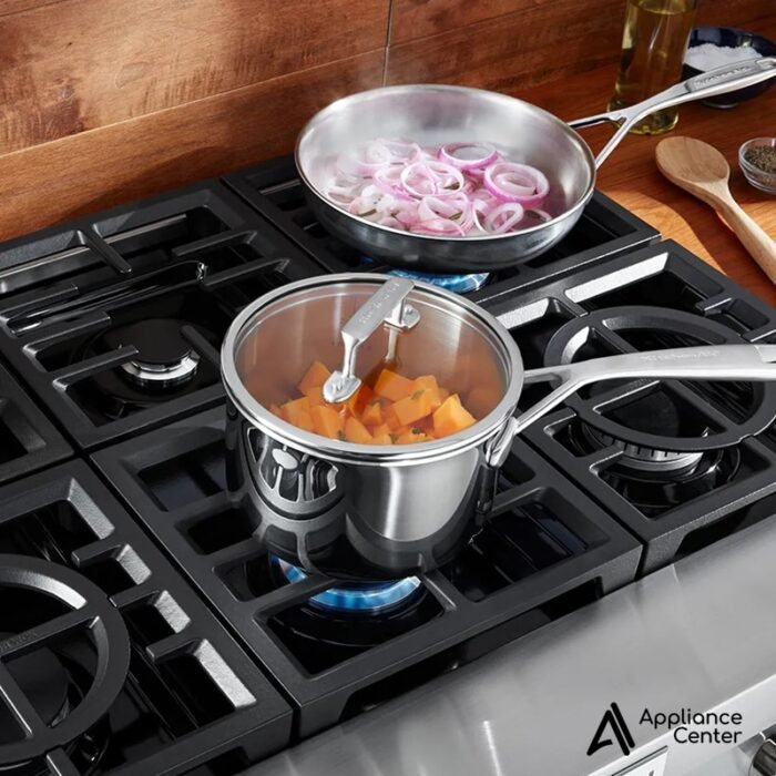 Cubierta Profesional Gas 36" KitchenAid KCGC506JSS - Imagen 6