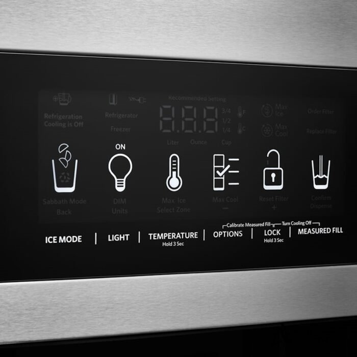 Refrigerador Side-by-Side 640L KitchenAid KRSC703HPS - Imagen 8