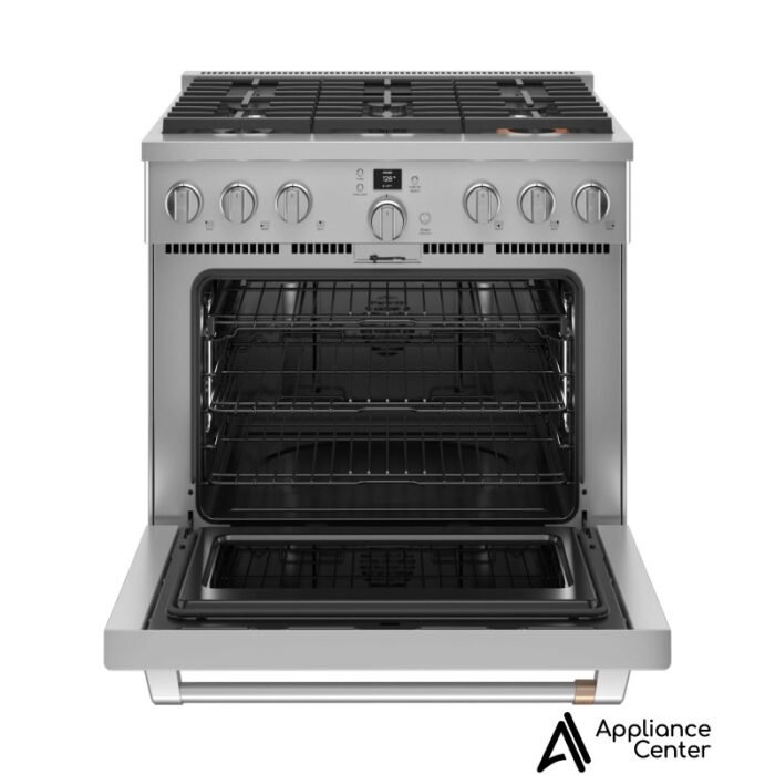 Estufa Comercial de Gas 36" con 6 Quemadores Café Smart Dual Fuel – C2Y366P2TS1 - Imagen 3