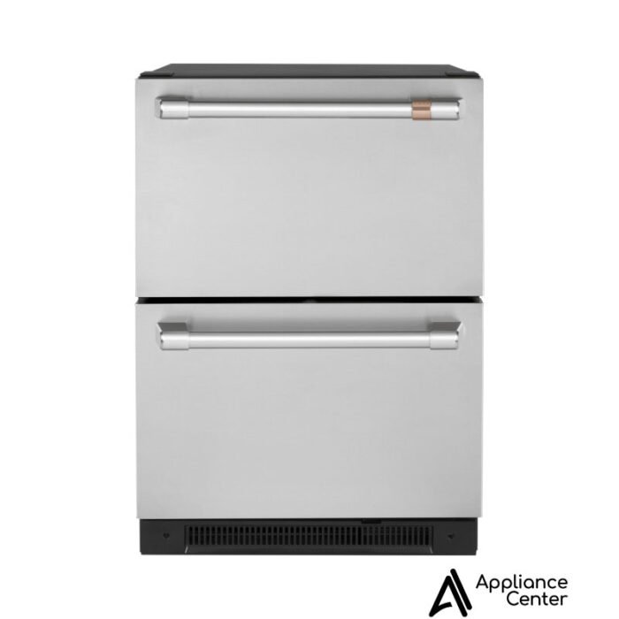 Refrigerador Dual Cajón Café CDE06RP2NS1 | 5.7 Cu. Ft. | Vidrio Platino Empotrable | Inteligente con WiFi