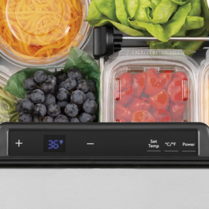 Refrigerador Dual Cajón Café CDE06RP2NS1 | 5.7 Cu. Ft. | Vidrio Platino Empotrable | Inteligente con WiFi - Imagen 6