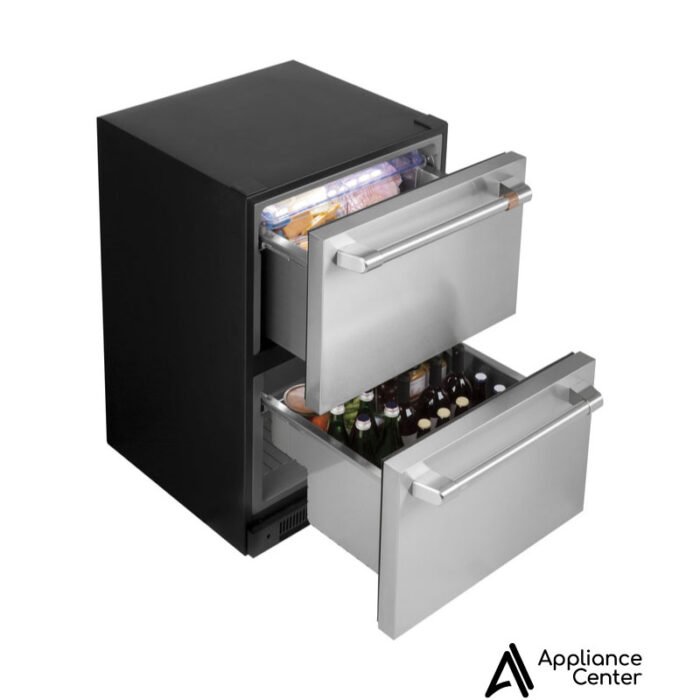Refrigerador Dual Cajón Café CDE06RP2NS1 | 5.7 Cu. Ft. | Vidrio Platino Empotrable | Inteligente con WiFi - Imagen 3
