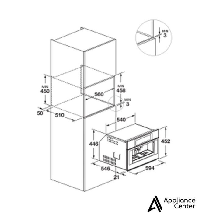 Máquina de Café Expreso Fulgor Milano FCLCM4500TFBK – 45 cm - Imagen 2