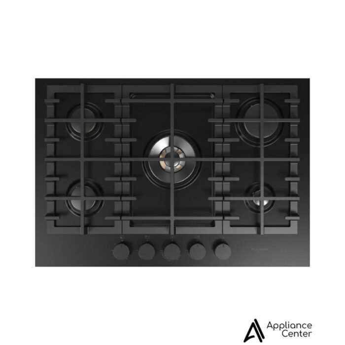 Cubierta a Gas Fulgor Milano 76 cm Cristal Mate – FUH7541GDWKMBK