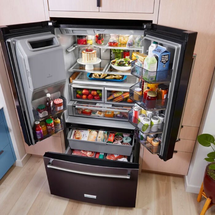 Refrigerador French Door KitchenAid KRFF577KBS - Imagen 6