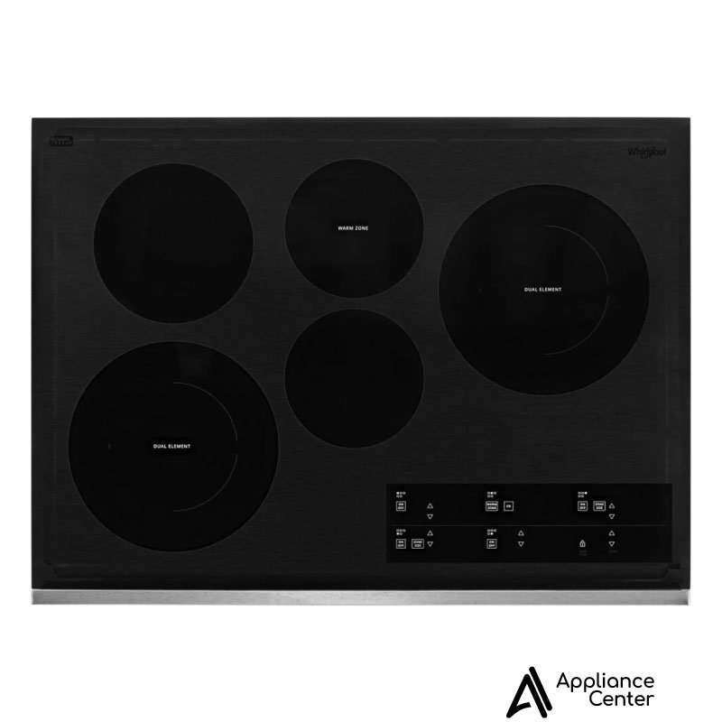 Placa de Cocción Eléctrica Whirlpool WCE97US0KS 30 Pulgadas