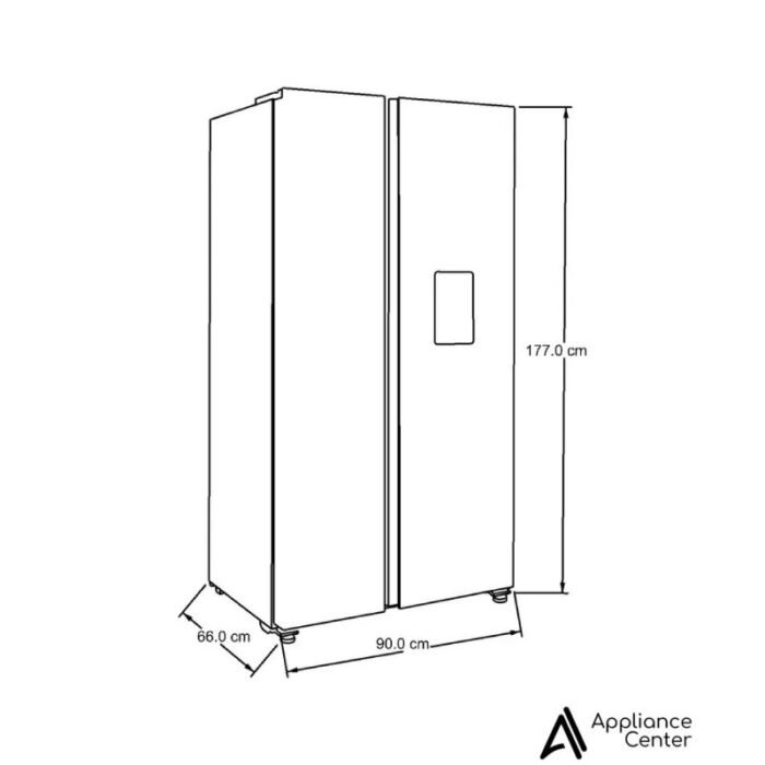 Nevera Side by Side 518 L Xpert Inverter WD1610S - Imagen 8