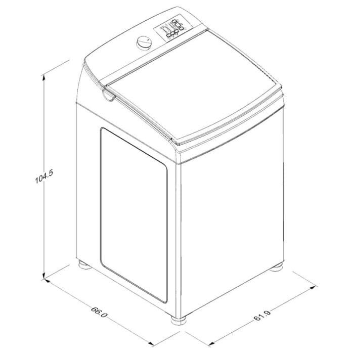 Lavadora Xpert Dual Carga Superior 17 kg WWN17ABAAC - Imagen 2