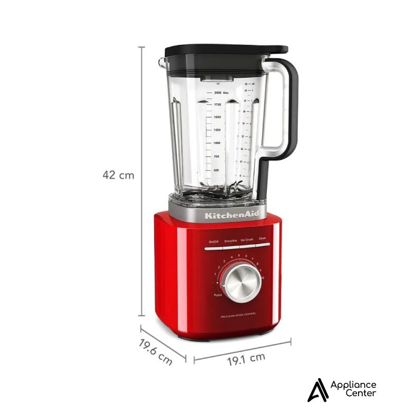 Licuadora de Alta Potencia KitchenAid 2L Negro Mate 7KSB2072MBM - Imagen 3