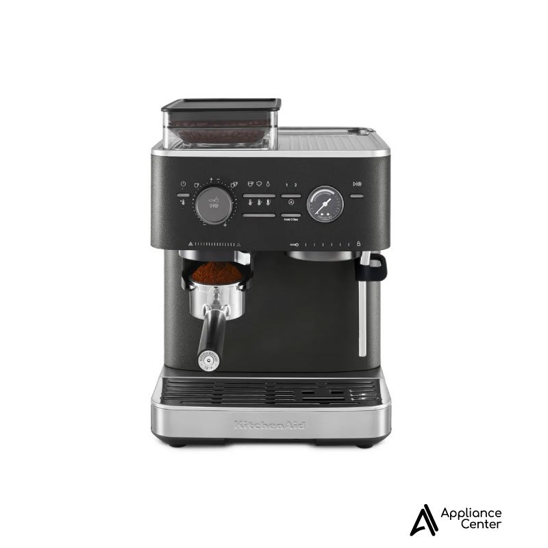 Máquina de Espresso Semiautomática con Molino KitchenAid KES6551BK