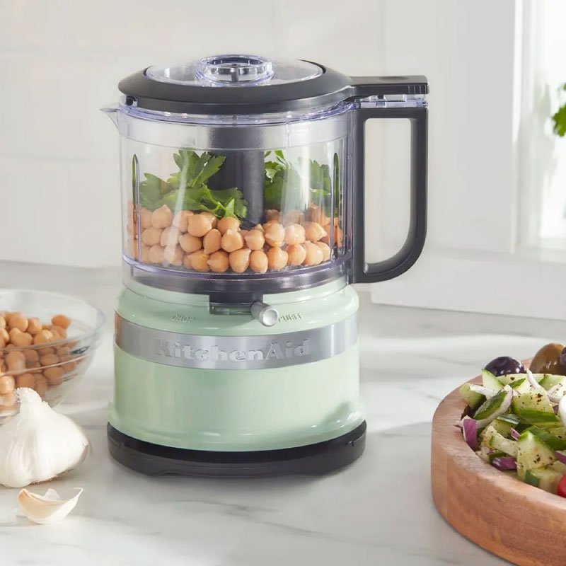 Mini Procesador de Alimentos KitchenAid 3.5 Tazas Pistacho KFC3516PT - Imagen 5