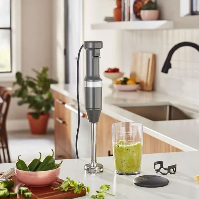 Licuadora de Inmersión KitchenAid Velocidad Variable Gris KHBV53DG - Imagen 4