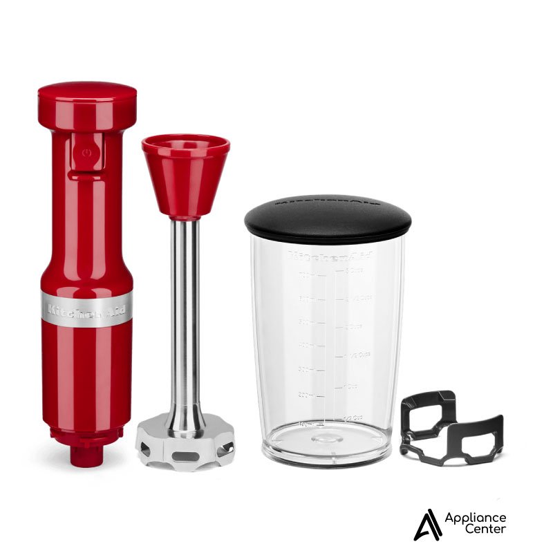 Licuadora de Inmersión KitchenAid Velocidad Variable Rojo Imperio KHBV53ER - Imagen 2
