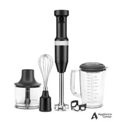 Kit Licuadora de Inmersión KitchenAid con Accesorios Negro KHBV83BM