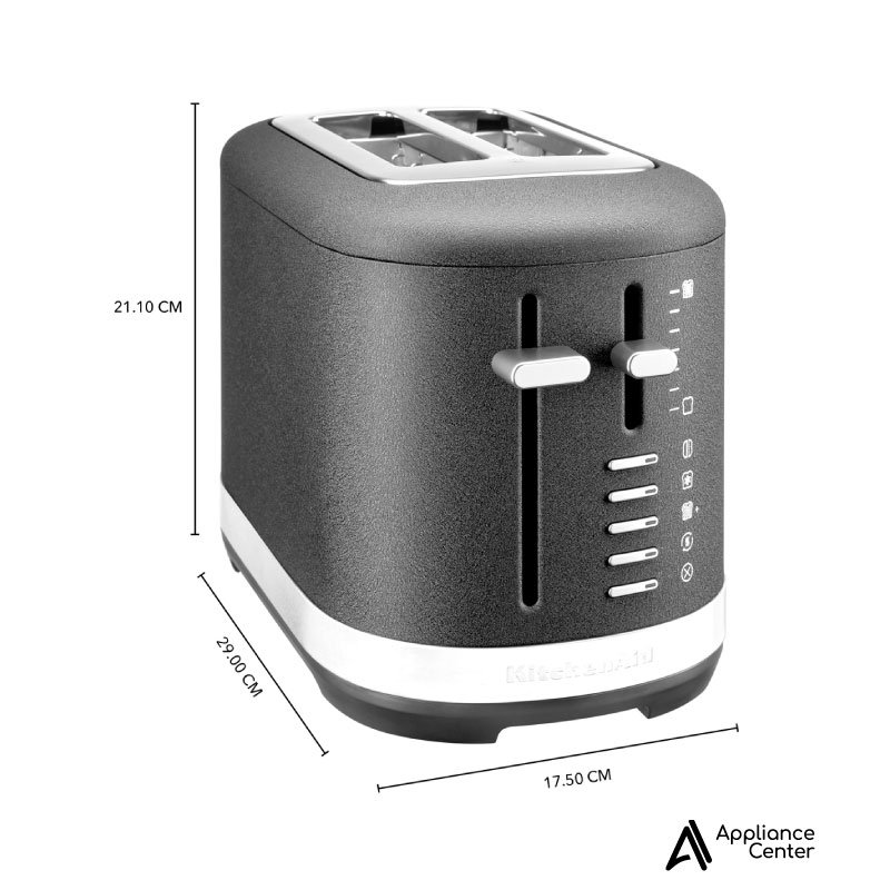 Tostadora KitchenAid 2 Rebanadas Negro Mate KMT2109BM - Imagen 3