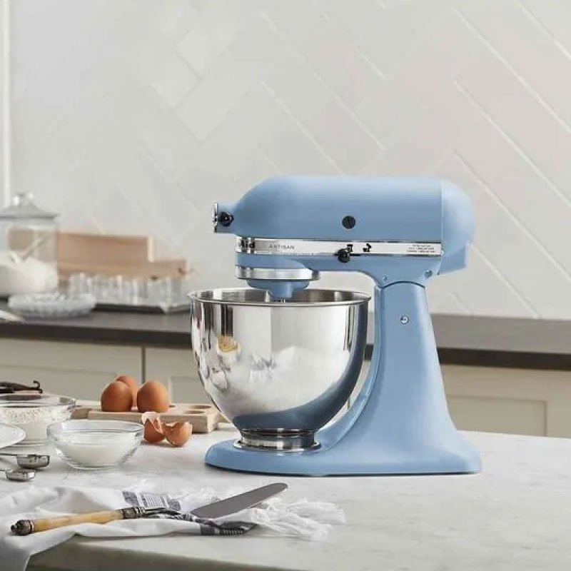 Batidora de Pedestal KitchenAid Artisan 4.7L Azul Mate KSM150PSVB - Imagen 3