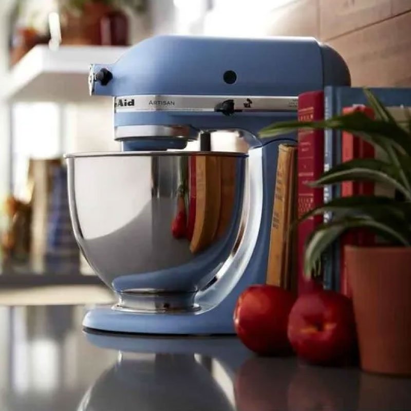 Batidora de Pedestal KitchenAid Artisan 4.7L Azul Mate KSM150PSVB - Imagen 4