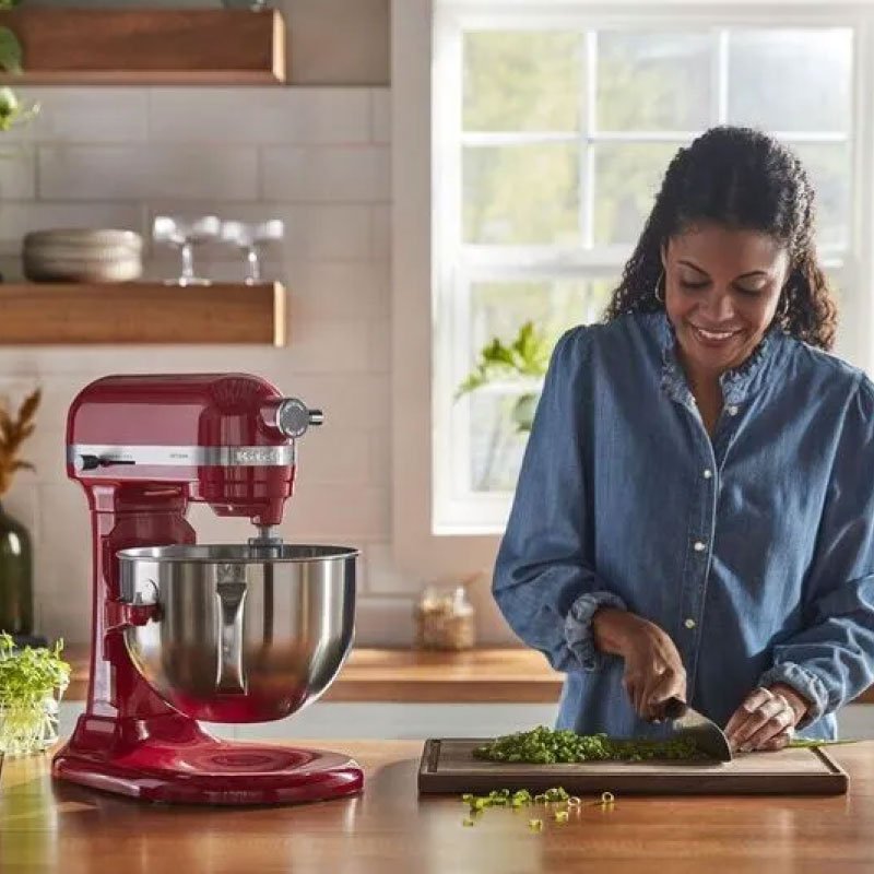 Batidora KitchenAid de Tazón Elevable 5.6L Rojo Imperio KSM60SECXER - Imagen 5