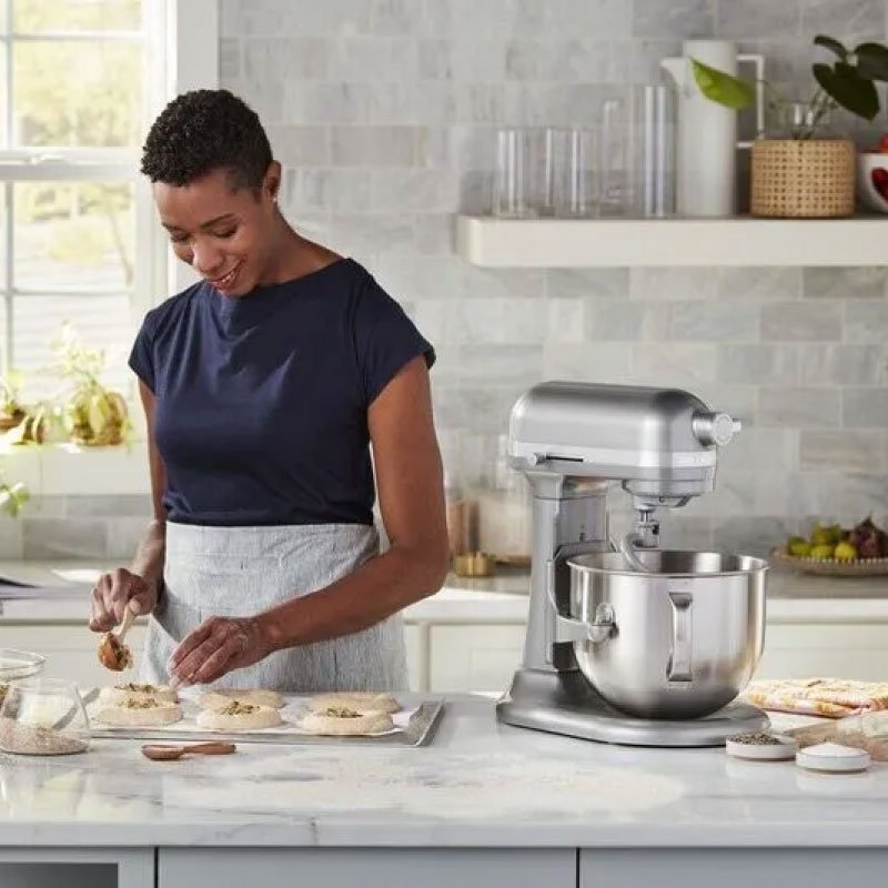 Batidora KitchenAid Tazón Elevable 6.6L (7 Quart) Plata KSM70SKXXCU - Imagen 4