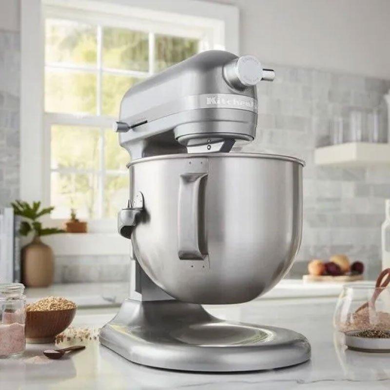 Batidora KitchenAid Tazón Elevable 6.6L (7 Quart) Plata KSM70SKXXCU - Imagen 5