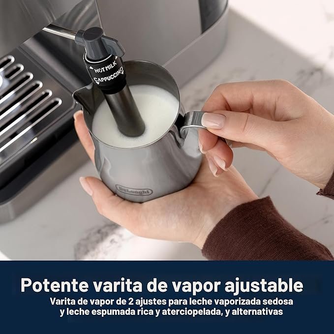 Cafetera Classic- Máquina Espresso con espumador de leche Delonghi - EM450M - Imagen 4