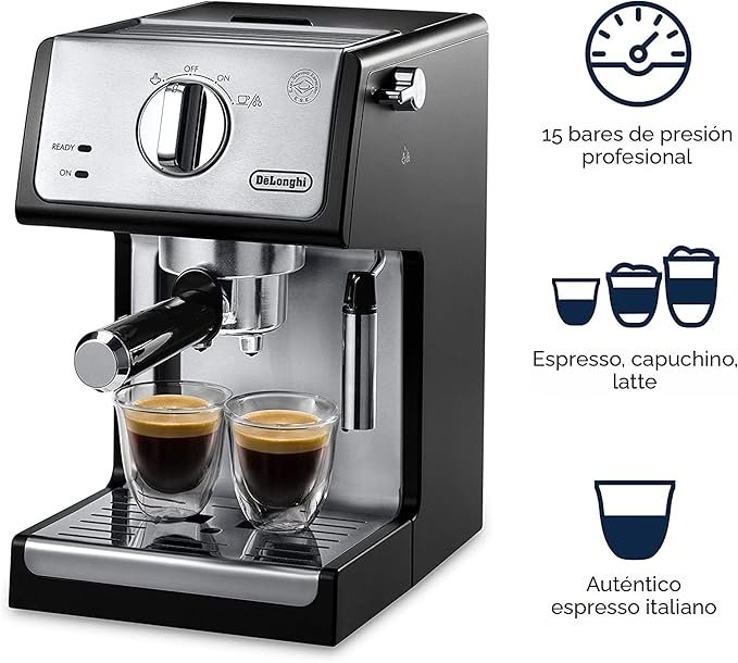 Cafetera espresso Active Line Black Delonghi - ECP3420 - Imagen 2