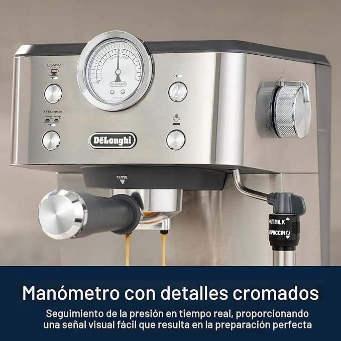 Cafetera Classic- Máquina Espresso con espumador de leche Delonghi - EM450M - Imagen 2