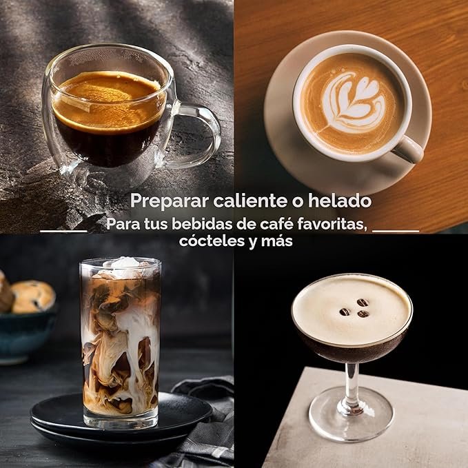 Cafetera Dedica Duo Pantalla Digital y Cold Brew Delonghi - EC890M - Imagen 6