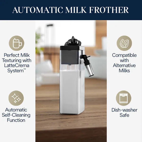 Cafetera Super Automática DINAMICA LATTECREMA ECAM35075SI Delonghi - Imagen 3