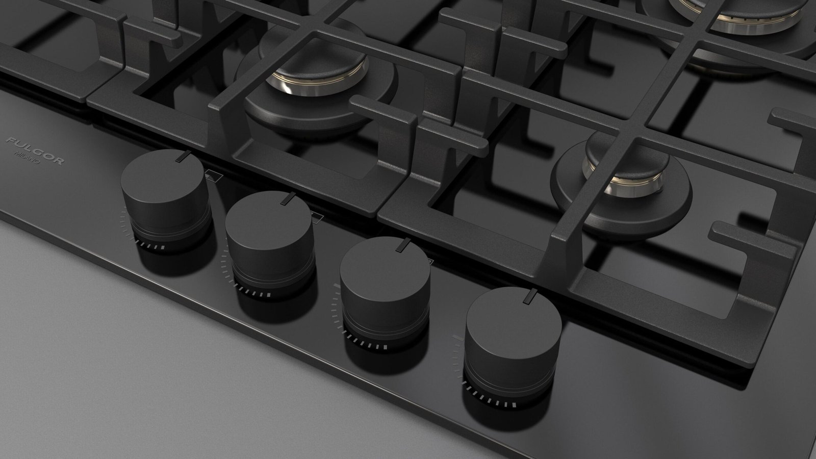 Placa de gas de 75 Fulgor Milano - FPH755GWKBKG - Imagen 3