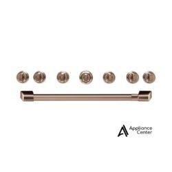 Juego de manija y perilla de cobre cepillado CAFÉ™ de 36" para cocinas Pro y Rangetop GE CAFÉ - CXPR6HKPMCU