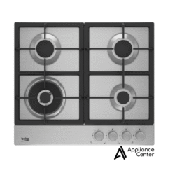 CUBIERTA A GAS ACERO BEKO 60 CM - HIAW64225SX