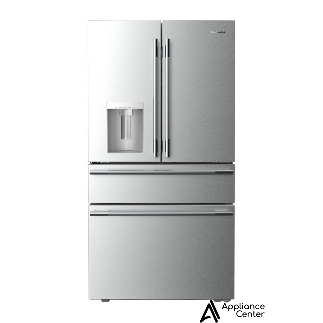 Refrigerador independiente de 36 pulgadas con puerta francesa Kitchenaid - KRMF436SPS
