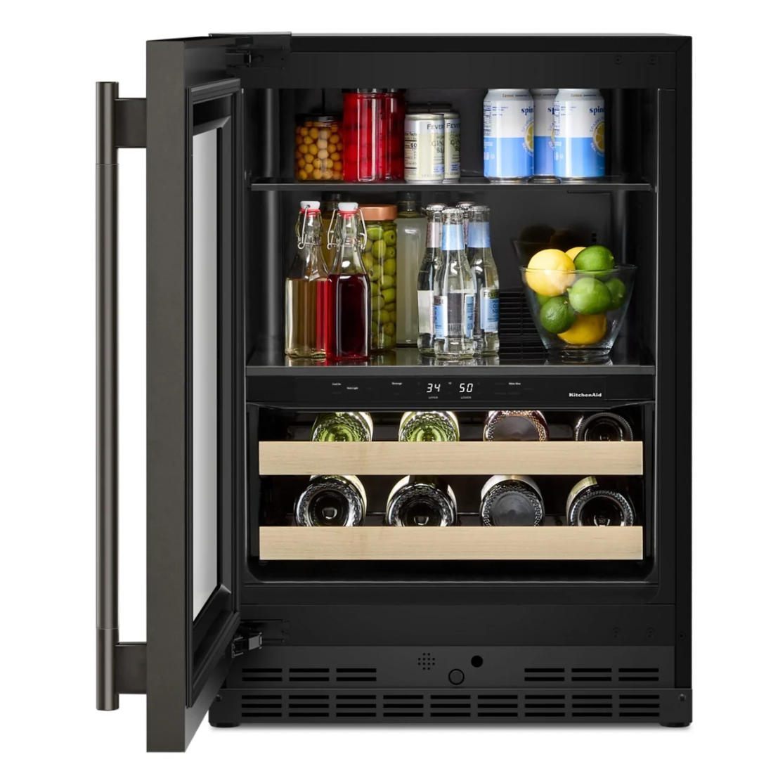 Centro de bebidas de 24 pulgadas empotrado bajo encimera Kitchenaid - KUBL524SBE - Imagen 2