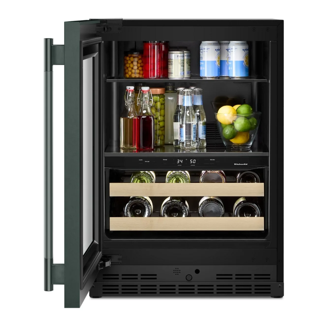Centro de bebidas de 24 pulgadas empotrado bajo encimera Kitchenaid - KUBL524SJP - Imagen 2