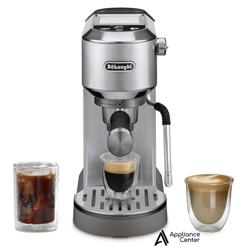Cafetera Dedica Duo Pantalla Digital y Cold Brew Delonghi - EC890M