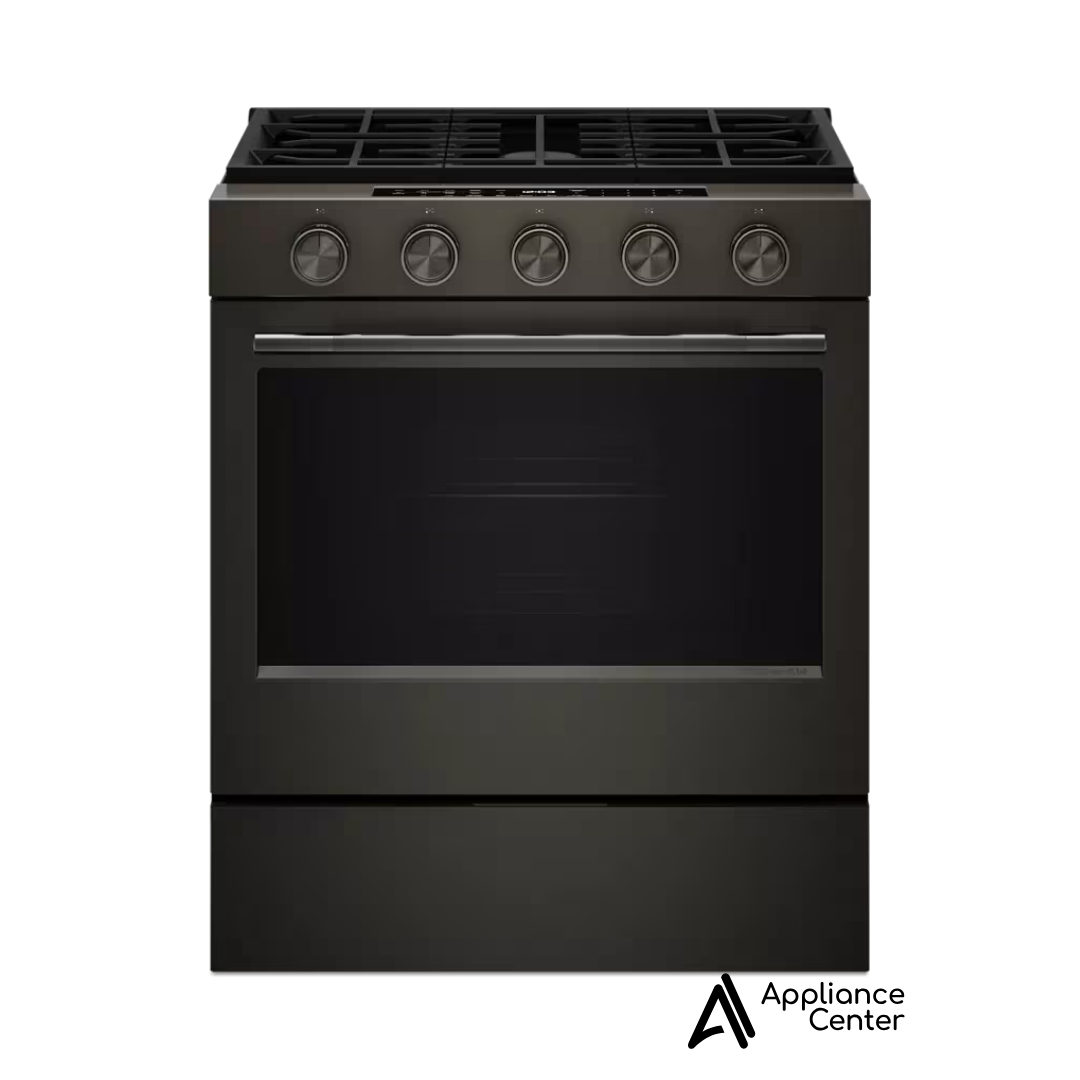 Cocina a gas inteligente deslizable de 5.0 pies cúbicos Kitchenaid - KSGS530SBE
