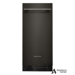 Máquina de hielo automática KitchenAid de 15" con hielo transparente - Mineral negro - KUIX515SBE