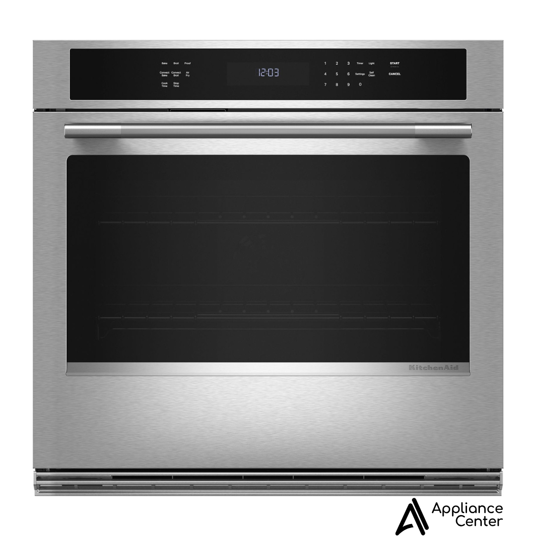 Horno eléctrico de pared 30 pulgadas con modo de freír con aire Kitchenaid - KOES530SPS