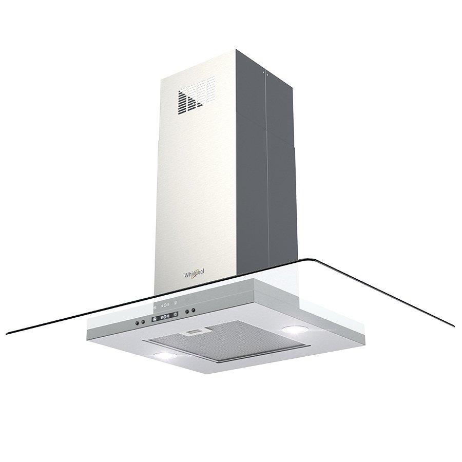 Campana De Isla 100 cm Acero Inox Whirlpool - WHI9915S - Imagen 2