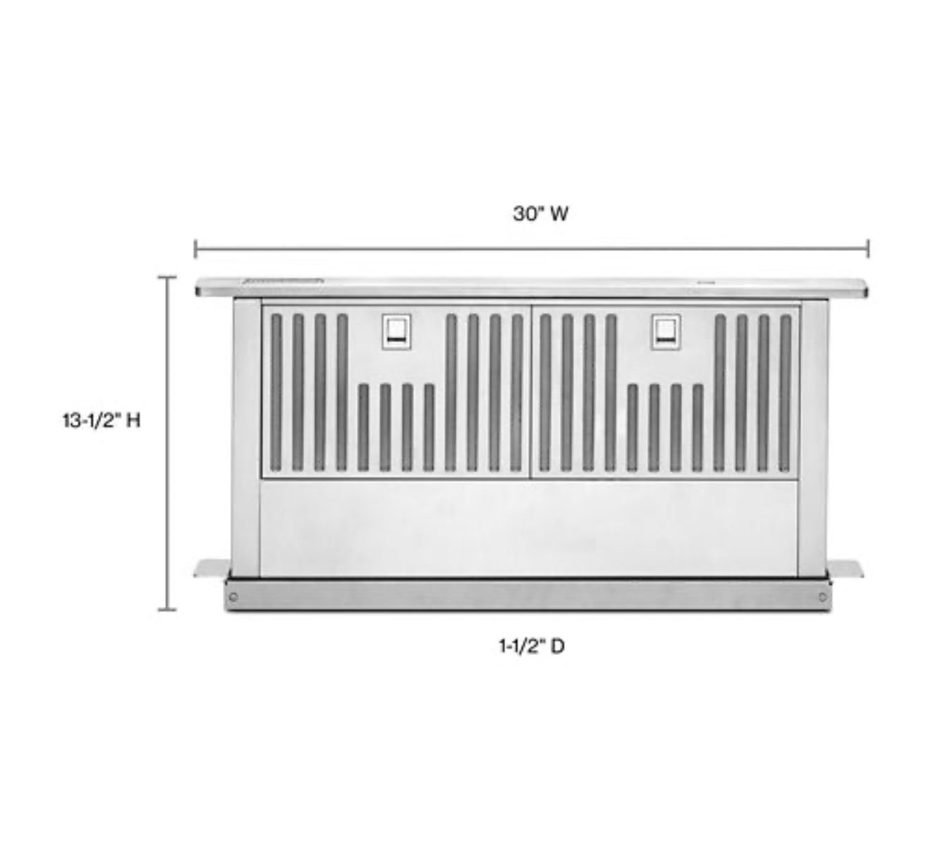 Campana Retráctil de 76cm KitchenAid - KXD4630YSS - Imagen 5