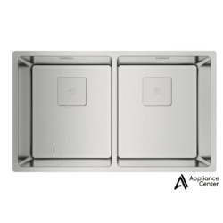 Fregadero con cubetas de 34 cm y triple posibilidad de instalación Teka -RS15 2C 740