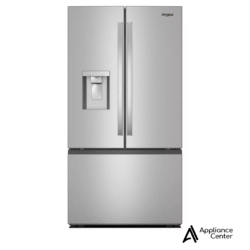 Refrigerador de puerta francesa de 36 pulgadas con máquina de agua y hielo en la puerta Whirlpool - WRMF3536SZ