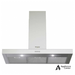 Campana de pared 90cm Acero Inoxidable Gris Whirlpool - WHW9001S